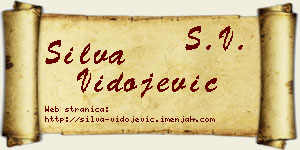 Silva Vidojević vizit kartica